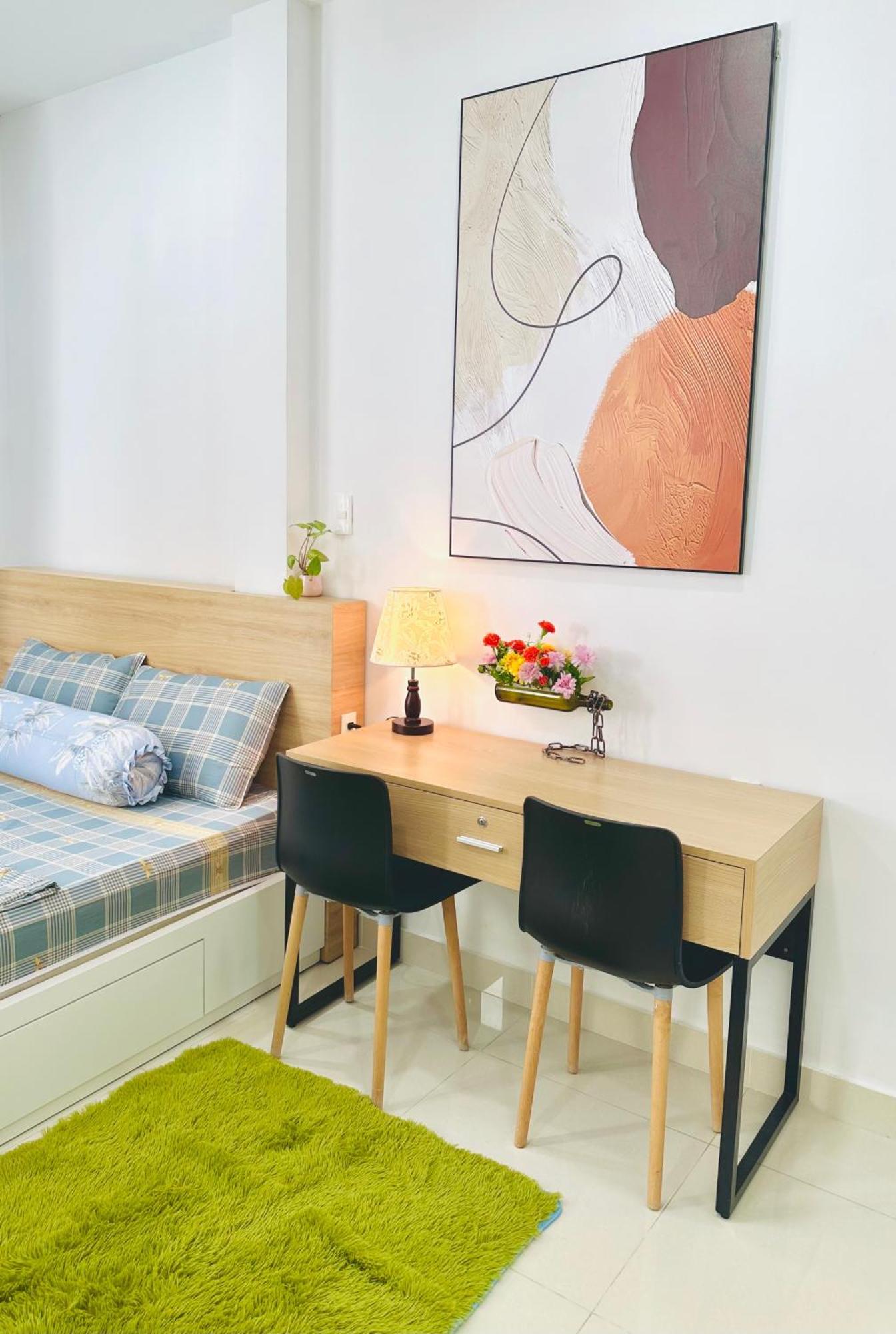 Апартаменты Quiet Perfect Located 1Br With Desk 504 Хошимин Экстерьер фото